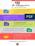 Google Classroom Tool Integration - Hyperlinked Infographic