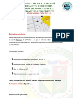 Orientaciones para El Test # 1 DE MODALIDAD DE GRADUACION