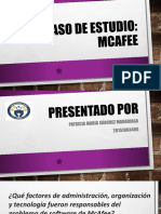 Caso de Estudio McAfee