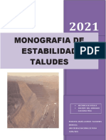 Monografia de Estabilidad de Taludes Rocas