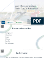 Analysis of Microgen Options for Edmonton - Congress