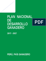Plan Nacional Ganadero 2017 2027 Convertido