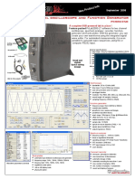 PcLab2000 LT Software for Oscilloscope, Analyzer, Generator & Bode Plotter