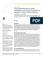 Chambers, & Hebert. (2016) - Assessing DNA Barcodes For Species Identification in North American Reptiles and Amphibians in Natur