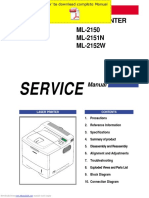 Service: Nter ML-2150 ML-2151N ML-2152W