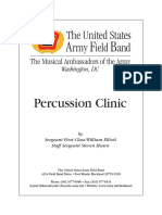 Percussion Clinic