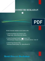 Evaluasi Model Geometri Rekahan