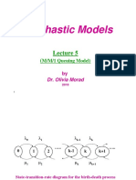 Stochastic Models: M/M/1 Queuing Model)