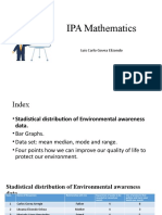IPA Mathematics: Luis Carlo Govea Elizondo