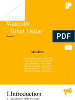 Watersilk - Toilet Tissue: Group 8