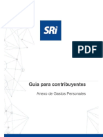 Guía Para El Contribuyente Anexos de Gastos Personales en Línea 2020 (1)