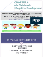 Ahs 1053/ahbs 1316 Developmental Psychology For Health Science Ahsc 1314 Developmental Psychology in Health Sciences