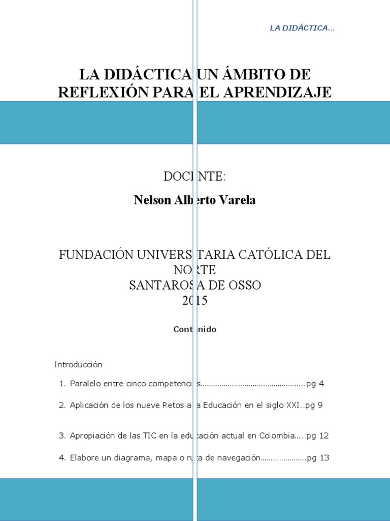 TIC en la Educación Actual en Colombia | PDF | Salón de clases ...