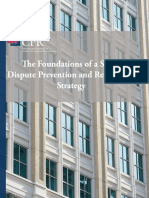 The Foundations of a Solid Dispute Prevention and Resolution Strategy