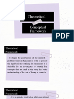 Theoretical and Conceptual Framework