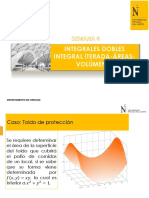 Semana 04 PPT - Integrales Dobles - Integración Iterada - Áreas - Volumenes - Aplicaciones