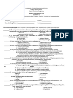 Summative Test Sa Pagbasa at Pagsusuri Sa Ibat Ibang Teksto 50 Items