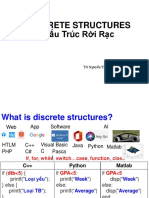 Discrete Structures Cấu Trúc Rời Rạc: TS Nguyễn Thị Huỳnh Trâm