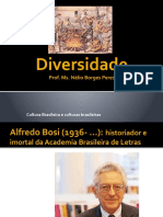 Diversidade Cultural em Alfredo Bosi
