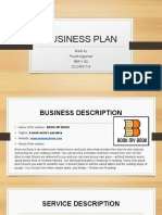 Business Plan: Made by Piyush Aggarwal BBA-V (E) 02224501718