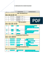 Jadwal Mengajar Saya Di Genap 11111