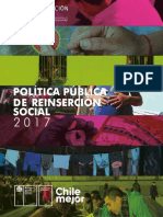 Políticas Públicas Reinserción Social 2ed2017