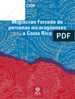 MigracionForzada Nicaragua CostaRica