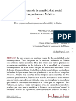 Tres Síntomas de La Sensibilidad Social Contemporánea en México