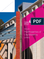 The Properties of Clay Masonry Units: Manual 2