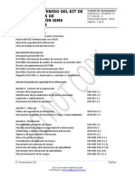 ISMSLista de Contenido