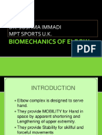 Biomechanics of Elbow Complex