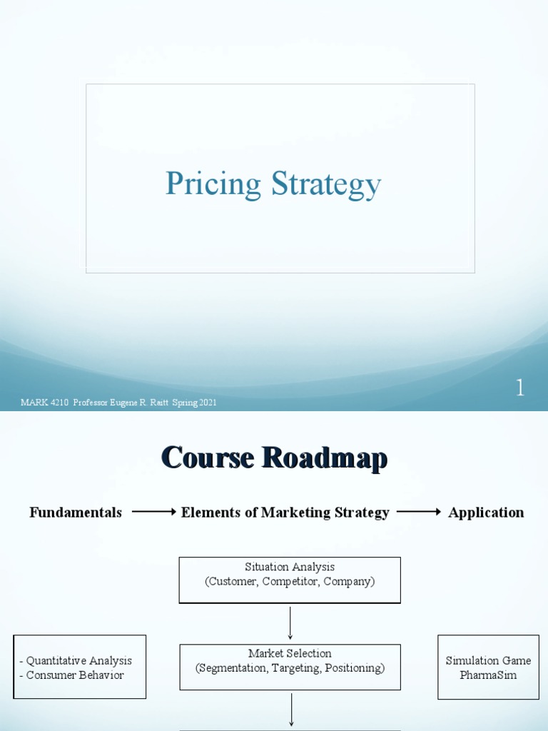 Effective Pricing Strategies Overview | PDF | Pricing | Price ...