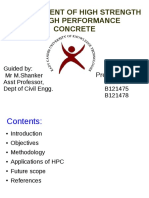 High Performance Concrete