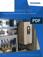 VFD Maintenance Tips: Restarting Your Electrical Equipment After A Long Shutdown