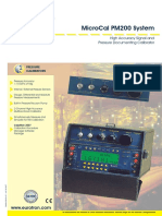 Microcal Pm200 System: High Accuracy Signal and Pressure Documenting Calibrator