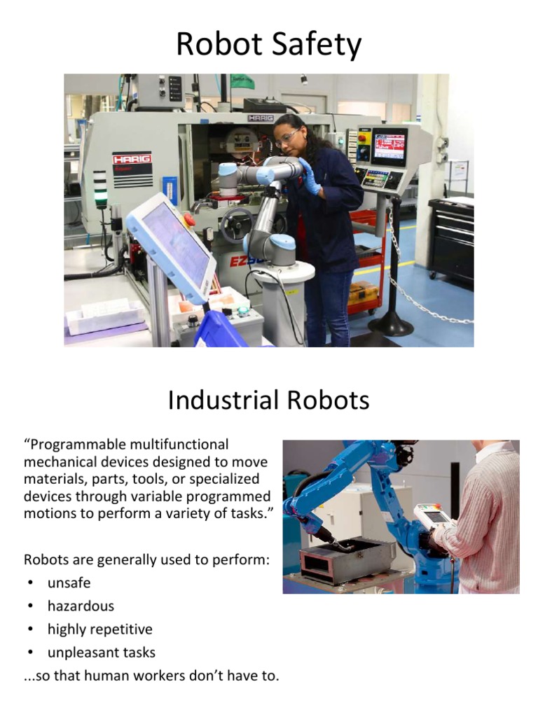 Robot Safety | PDF | Robot | Robotics