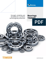 Bearings Timken: Strength, Reliability and Durability For A Product Technologically Advanced