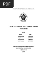 Download Pemeriksaan Parameter Air amp Udara Ozon Kekeruhan Dhl Koagulasi Dan Flokulasi by paper2paper SN51404448 doc pdf