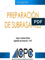 Subrasantes Subrasantes PREPARACION PREP (1)