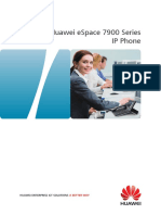 Huawei Espace 7900 Series IP Phone Datasheet