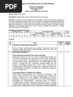 Gujarat Technological University: Overview of Python and Data Structures