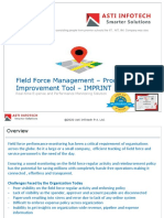 Asti Infotech - Field Force Management - Productivity Improvement Tool (IMPRINT)