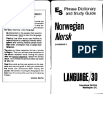 01 Berlitz Language 30 Norwegian Phrase Dictionary and Study Guide