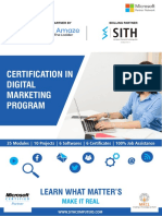 Certification in Digital Marketing Program: Learn What Matter'S