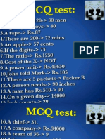 MCQ Test:: Village