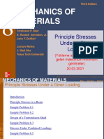 8 Principal Stresses Asal Gerilmeler 20032021