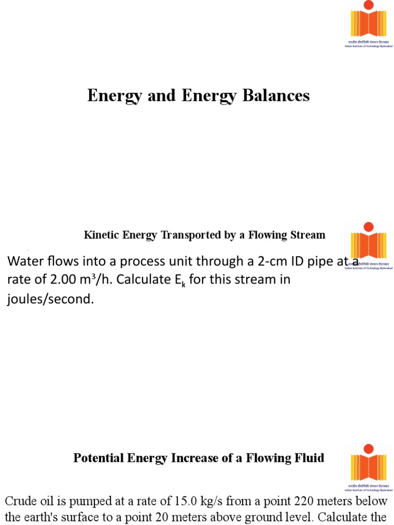 Energy Balance PDF