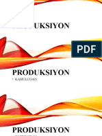 Aralin 6 Produksiyon