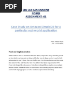 Case Study On Amazon Simpledb For A Particular Real-World Application