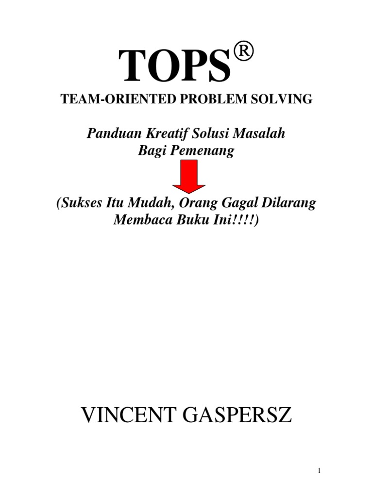 Buku TOPS 1 | PDF | Karier & Perkembangan